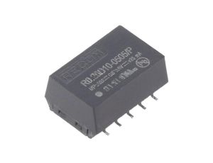Przetwornica DC/DC, 0,25W, Uwyj: 5V DC, Uwyj 2: -5V DC, Iwyj: 25mA, Iwyj 2: 25mA, SMT, R0.25D10-0505/P