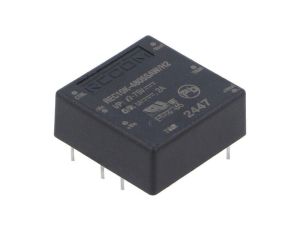 Przetwornica DC/DC, 10W, Uwyj: 5V DC, Iwyj: 2A, THT, REC10K-4805SAW/H2