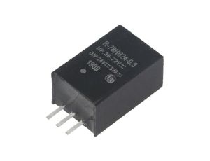Przetwornica DC/DC, 12W, Uwyj: 24V DC, Iwyj: 0,3A, PCB, R-78HB24-0.3
