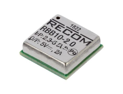 Przetwornica DC/DC, 10W, Uwyj: 1...5,5V DC, Iwyj: 2...4A, PCB, RBB10-2.0-CT