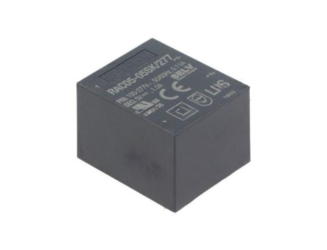 Przetwornica AC/DC, 5W, Uwyj: 5V DC, Iwyj: 1A, PCB, RAC05-05SK/277