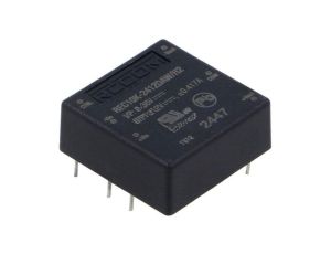 Przetwornica DC/DC, 10W, Uwyj: 12V DC, Uwyj 2: -12V DC, Iwyj: 0,417A, Iwyj 2: 417mA, THT, REC10K-2412DAW/H2