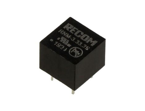 Przetwornica DC/DC, 1W, Uwyj: 3,3V DC, Iwyj: 0,303A, THT, RNM-3.33.3S