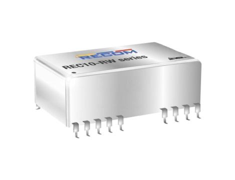 Przetwornica DC/DC, 10W, Uwyj: 5V DC, Iwyj: 2A, SMT, REC10-2405SRWZ/H2/A/M/SMD
