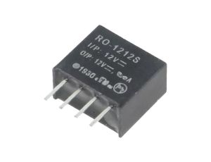 Przetwornica DC/DC, 1W, Uwyj: 12V DC, Iwyj: 83mA, THT, RO-1212S