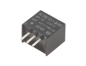Przetwornica DC/DC, 12W, Uwyj: 12V DC, Iwyj: 1A, PCB, R-78E12-1.0/X9