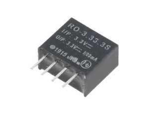 Przetwornica DC/DC, 1W, Uwyj: 3,3V DC, Iwyj: 0,303A, THT, RO-3.33.3S