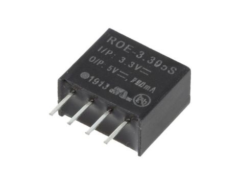 Przetwornica DC/DC, 1W, Uwyj: 5V DC, Iwyj: 0,2A, THT, ROE-3.305S
