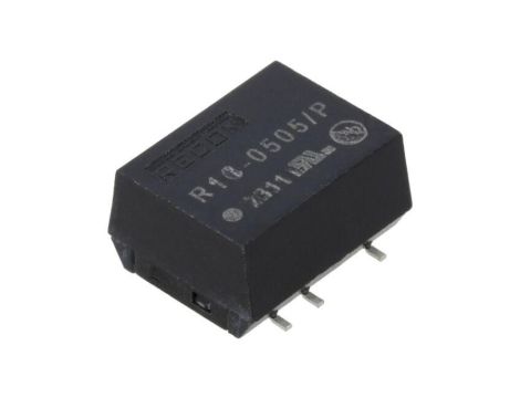 Przetwornica DC/DC, 1W, Uwyj: 5V DC, Iwyj: 0,2A, SMT, R1S-0505/P