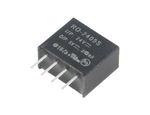 Przetwornica DC/DC, 1W, Uwyj: 5V DC, Iwyj: 0,2A, THT, RO-2405S