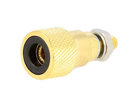 Złącze głośnikowe zacisk z gniazdem poprzecznym 4mm CL2160B TP/6 CS