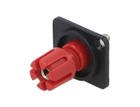 Złącze głośnikowe zacisk z gniazdem poprzecznym 4mm 19x24mm CP303011