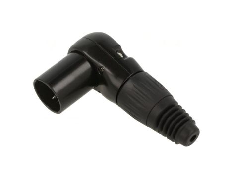 Złącze XLR wtyk męskie RAMP PIN: 5 kątowe 90 na przewód FC619305