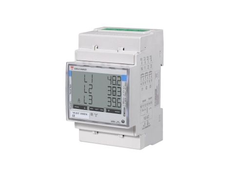 Licznik cyfrowy montażowy na szynę DIN 3-fazowa LCD 45...65Hz EM330DINAV53HS1X