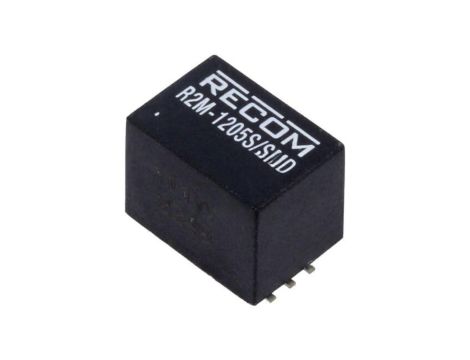 Przetwornica DC/DC, 2W, Uwej: 4,5...18VDC, Uwyj: 5VDC, 0,4A, SMT, R2M-1205S/SMD