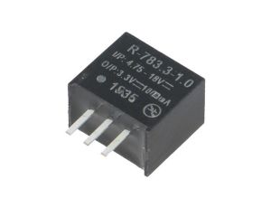 Przetwornica DC/DC, 3,3W, Uwej: 4,75...18VDC, Uwyj: 3,3VDC, 1A, PCB, R-783.3-1.0