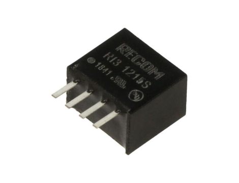 Przetwornica DC/DC, 3W, Uwej: 10,8...13,2VDC, Uwyj: 15VDC, 0,2A, THT, RI3-1215S