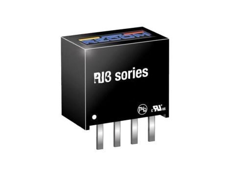 Przetwornica DC/DC, 3W, Uwej: 10,8...13,2VDC, Uwyj: 9VDC, 0,333A, THT, RI3-1209S