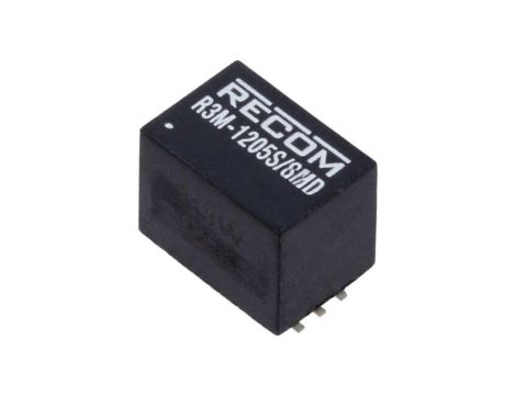 Przetwornica DC/DC, 3W, Uwej: 4,5...18VDC, Uwyj: 5VDC, 0,6A, SMT, R3M-1205S/SMD