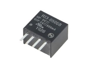 Przetwornica DC/DC, 3W, Uwej: 4,5...5,5VDC, Uwyj: 5VDC, 0,6A, THT, RI3-0505S