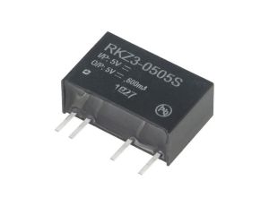 Przetwornica DC/DC, 3W, Uwej: 4,5...5,5VDC, Uwyj: 5VDC, 0,6A, THT, RKZ3-0505S