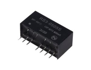 Przetwornica DC/DC, 3W, Uwej: 4,5...9VDC, Uwyj: 5VDC, 0,6A, THT, RS3-0505S