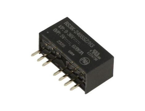 Przetwornica DC/DC, 3W, Uwej: 9...36VDC, Uwyj: 5VDC, 0,6A, THT, RS3K-2405SZ/H3