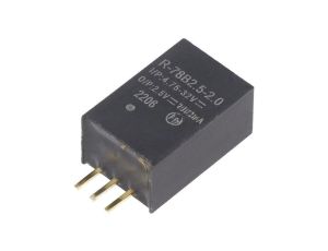 Przetwornica DC/DC, 5W, Uwej: 4,75...32VDC, Uwyj: 2,5VDC, 2A, PCB, R-78B2.5-2.0