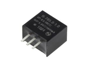 Przetwornica DC/DC, 5W, Uwej: 6,5...18VDC, Uwyj: 5VDC, 1A, PCB, R-785.0-1.0