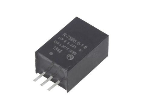 Przetwornica DC/DC, 5W, Uwej: 6,5...32VDC, Uwyj: 5VDC, 1A, PCB, R-78B5.0-1.0