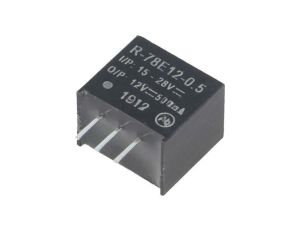 Przetwornica DC/DC, 6W, Uwej: 15...28VDC, Uwyj: 12VDC, 0,5A, PCB, R-78E12-0.5