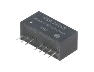 Przetwornica DC/DC, 6W, Uwej: 18...36VDC, Uwyj: 5VDC, 1,2A, THT, RS6-2405S