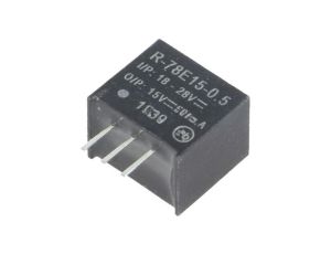 Przetwornica DC/DC, 7,5W, Uwej: 18...28VDC, Uwyj: 15VDC, 0,5A, PCB, R-78E15-0.5