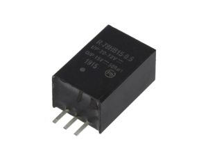 Przetwornica DC/DC, 7,5W, Uwej: 20...72VDC, Uwyj: 15VDC, 0,5A, PCB, R-78HB15-0.5