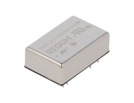 Przetwornica DC/DC, 7,5W, Uwej: 18...36VDC, Uwyj: 15VDC, Uwyj 2: -15VDC, 0,25A, THT, REC7.5-2415DRW/H2/A/M