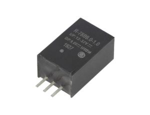 Przetwornica DC/DC, 9W, Uwej: 12...32VDC, Uwyj: 9VDC, 1A, PCB, R-78B9.0-1.0