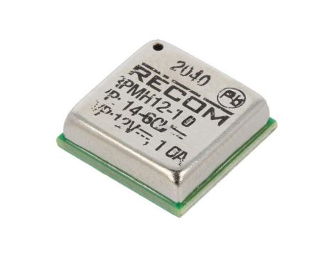 Przetwornica DC/DC, Uwej: 14...60VDC, Uwyj: 12VDC, 1,5A, SMT, RPMH12-1.5-CT