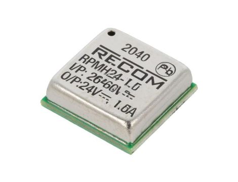Przetwornica DC/DC, Uwej: 26...60VDC, Uwyj: 24VDC, 1,5A, SMT, RPMH24-1.5-CT