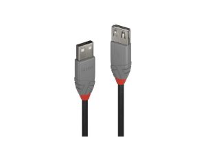 Przedłużacz USB 2.0 typu A o długości 0,2 m, Anthra Line