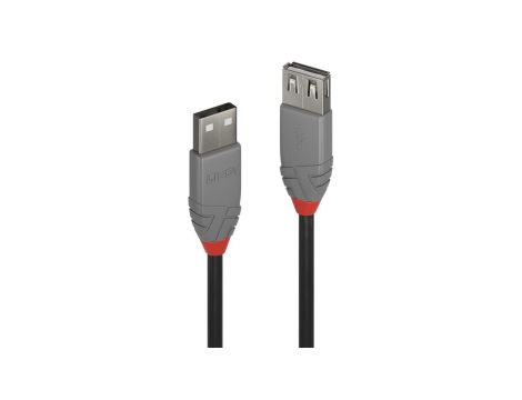 Przedłużacz USB 2.0 typu A o długości 0,2 m, Anthra Line