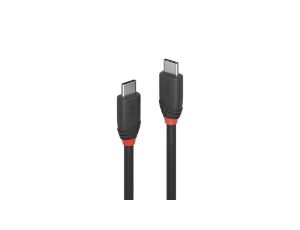 Kabel USB 3.2 typu C o długości 1 m, 20 Gb/s, 60 W PD, Black Line