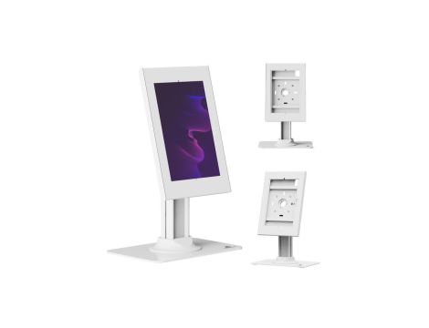 Uchwyt reklamowy do tabletu Maclean, z blokadą. 10.9-11, iPad Air/ Pro, Samsung Tab AiS Series, 220x323x22mm, MC-959 W