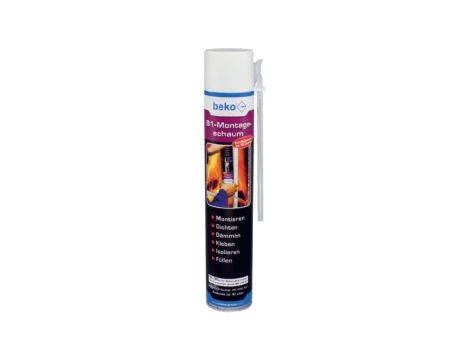 Pianka niepalna montażowa B1 Beko 750ml trudno zapalna