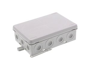 Puszka hermetyczna n/t E14 125X85X43mm pusta IP55 bezhalogenowa szara 0299-00