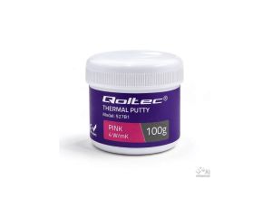 Qoltec Masa wysokoprzewodząca Thermal Putty 4 W/m-K 100g Różowa