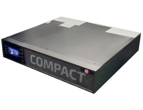 GT UPS COMPACT Rack 19” 2U/Tower 2kVA/1,8kW On-Line 8xIEC C13 48V-9Ah