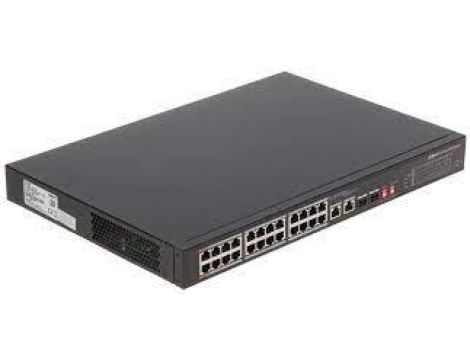 Switch przemysłowy PoE 24-portowy 100Mbps +2x SFP PFS3226-24ET-240