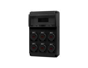 Rozdzielnica LEGATO 16M SCENIC - gniazda proste 2x16A 5p, 4x32A 5p IP44