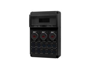 Rozdzielnica LEGATO 16M SCENIC - gniazda proste 2x16A 5p, 32A 5p, 10x230V IP44