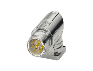 Złącze M23 gniazdo kątowe PIN: 8 (4+4) 1628484